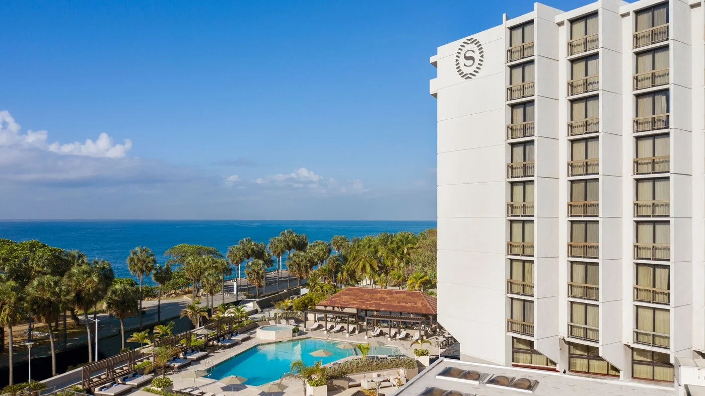Sheraton Santo Domingo · Oceanfront hotel and pool